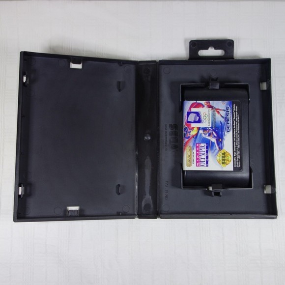 Genesis Cartridge Lot 3 Games and Case/Boxes-College Football, Olympic, Caesars - Picture 11 of 15